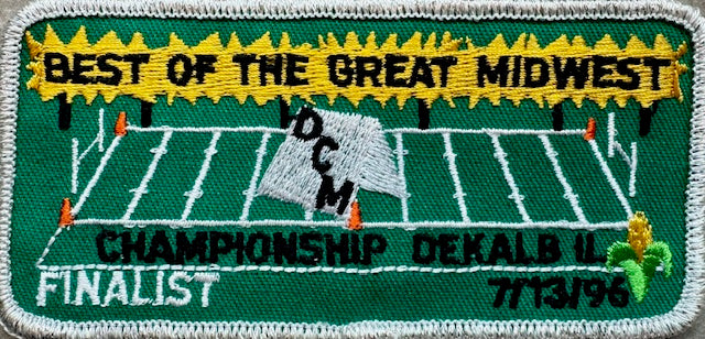 1996 Drum Corps Midwest Championship - Finalist Patch