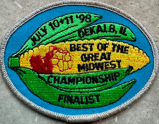 1998 Drum Corps Midwest Championship - Finalist Patch