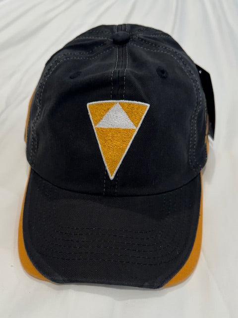 Original Glassmen Shield - Black & Gold Hat