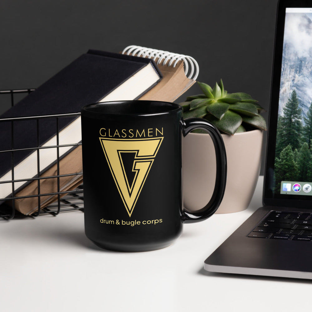 GMen Pointy G - Black Glossy Mug