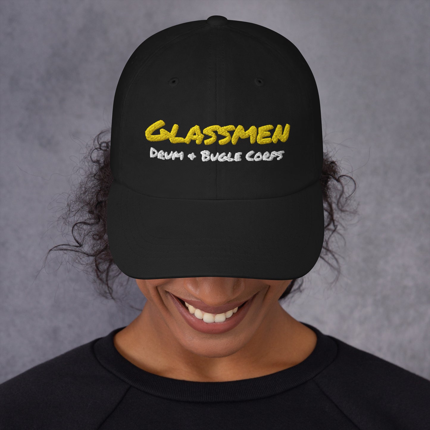 Glassmen D&B Text - Black