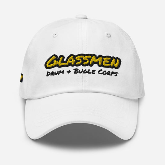 Glassmen D&B Text - White - Alumni Option