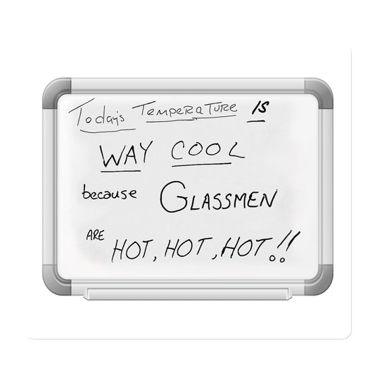 Glassmen are Hot Hot Hot! Magnet