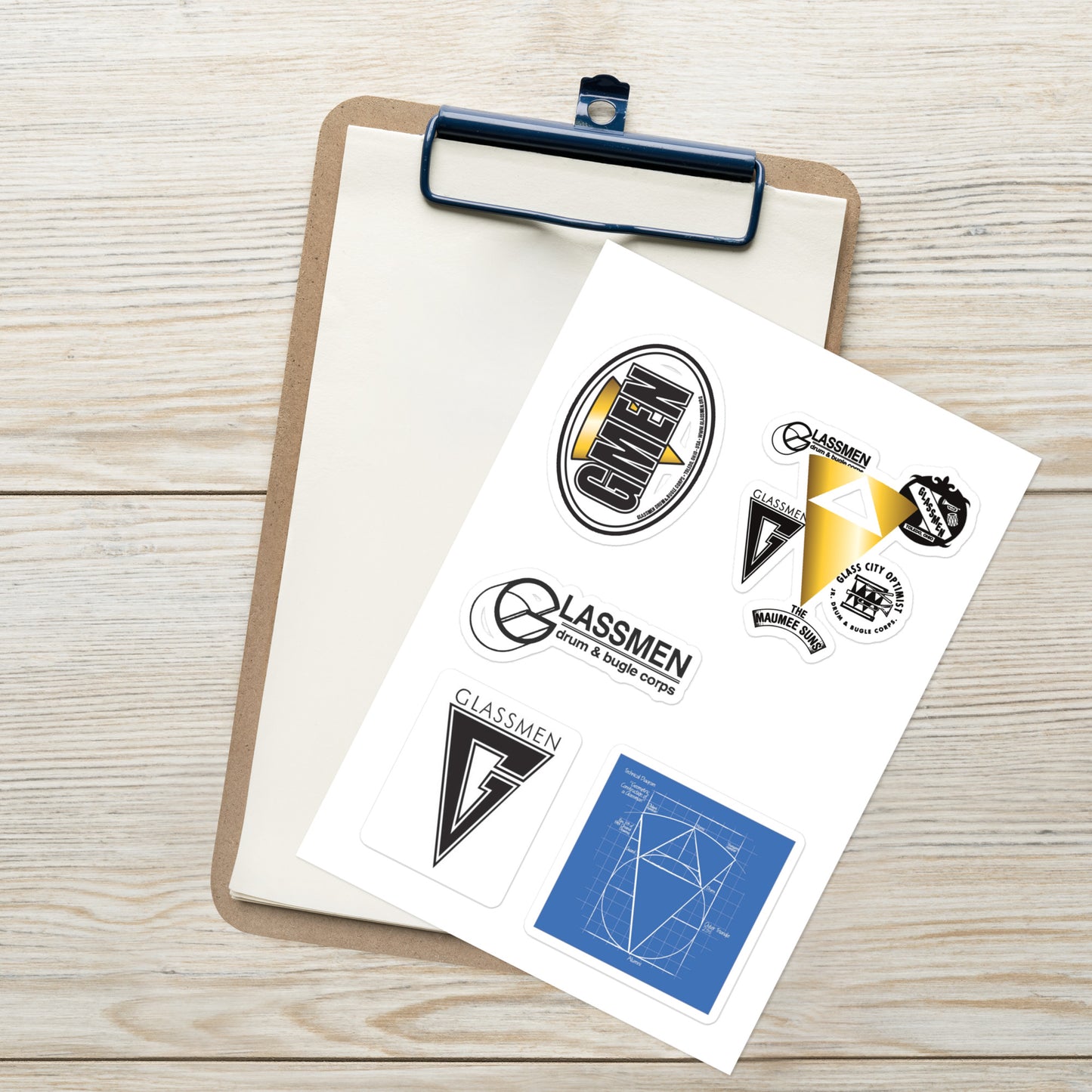 Glassmen Sticker Sheet 2