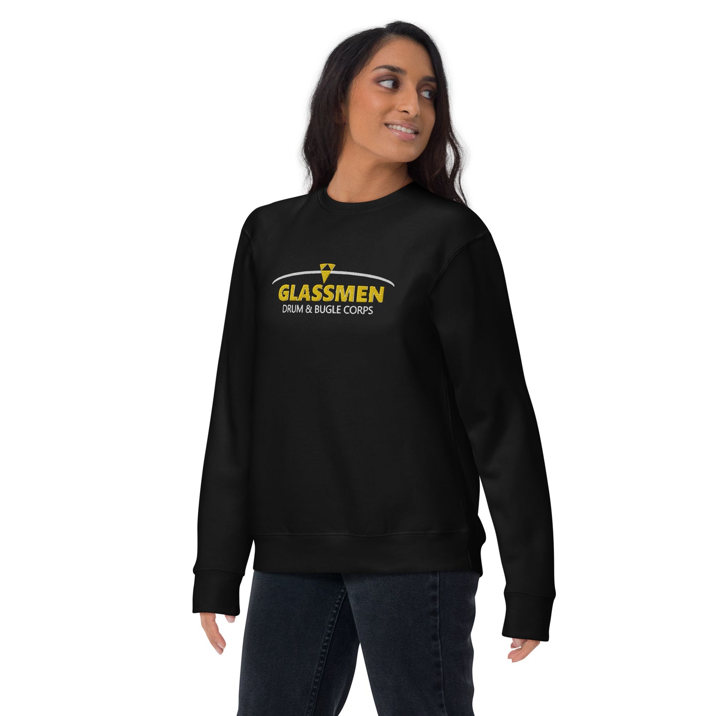 Glassmen Cover Logo Black Sweatshirt