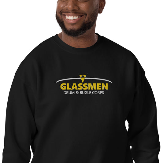 Glassmen Cover Logo Black Sweatshirt