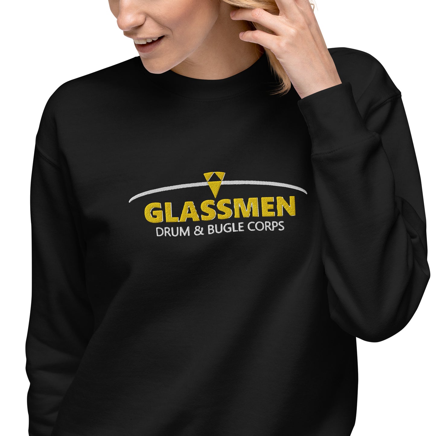 Glassmen Cover Logo Black Sweatshirt